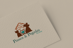 Passos e Pegadas (Logotipo)