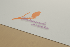 Um passarinho me contou (Logotipo)