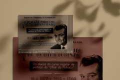 Olhar do Palhaço (Cartaz e ingresso) #3